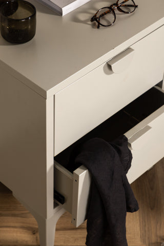 Venture Home Piring 2 lådor - Beige/ Beige