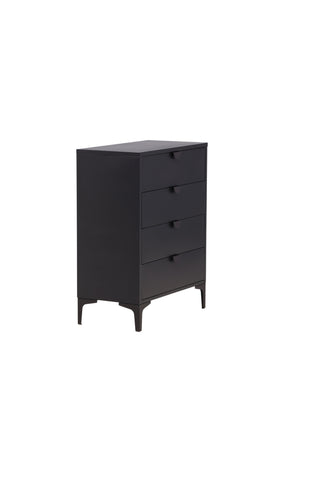 Venture Home Piring 4 Drawer - Svart / Svart