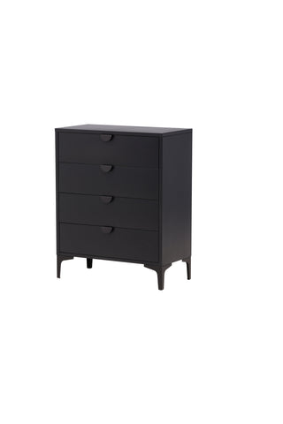Venture Home Piring 4 Drawer - Svart / Svart