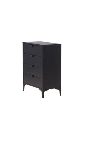 Venture Home Piring 4 Drawer - Svart / Svart