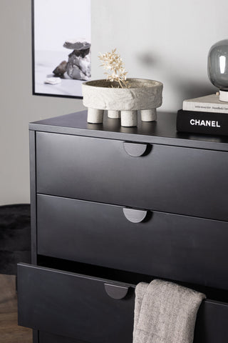 Venture Home Piring 4 Drawer - Svart / Svart