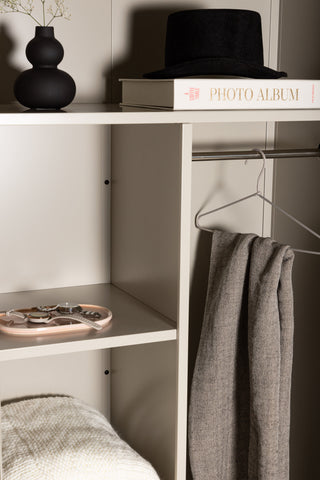 Venture Home Piring Garderob - Beige / Beige
