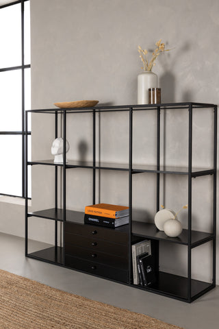 Venture Home Amaraillo Förvaring - Svart / Metall / MDF