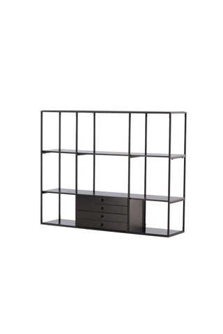 Venture Home Amaraillo Förvaring - Svart / Metall / MDF