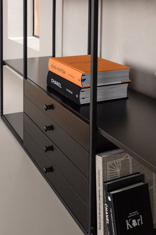 Venture Home Amaraillo Förvaring - Svart / Metall / MDF
