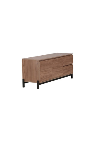 Venture Home Corpus Storage - Svart / Valnöt MDF