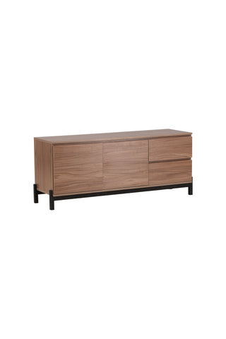 Venture Home Corpus Storage - Svart / Valnöt MDF