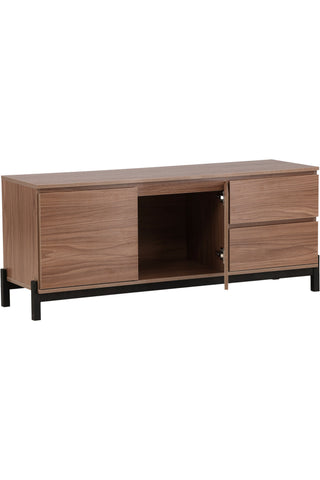 Venture Home Corpus Storage - Svart / Valnöt MDF