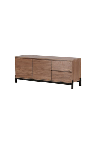 Venture Home Corpus Storage - Svart / Valnöt MDF
