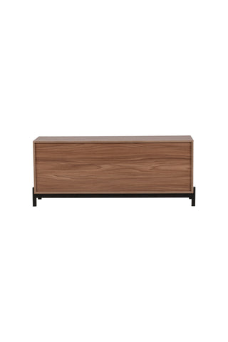 Venture Home Corpus Storage - Svart / Valnöt MDF