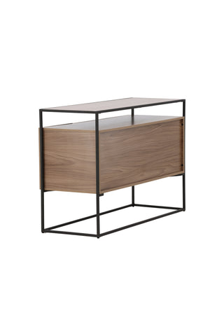 Venture Home Kingsport Förvaring - Svart / Valnöt MDF