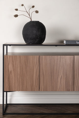 Venture Home Kingsport Förvaring - Svart / Valnöt MDF