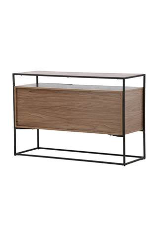 Venture Home Kingsport Förvaring - Svart / Valnöt MDF