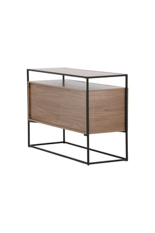 Venture Home Kingsport Förvaring - Svart / Valnöt MDF