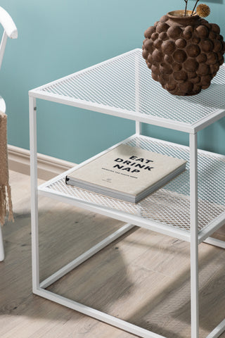 Netz Sidobord - / Vit