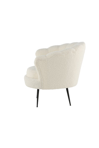 Calais Enkelsoffa - Svart / Vit Teddy