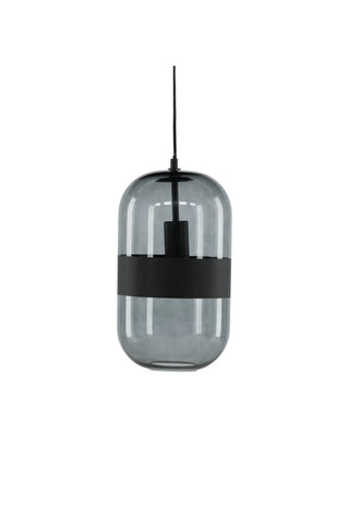Dropp -Hänge - Svart / Smokey svart Glas/Som offert