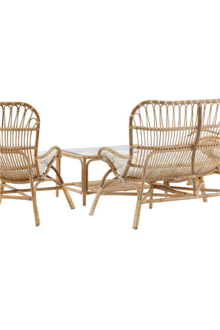 Venture Home Ella Lounge Set (3+2+1) Rotting / Offwhite Kudde