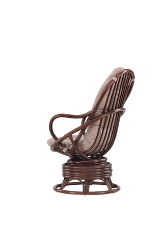 Venture Home Swing Loungestol Rotting - Mörk valnöt / Beige