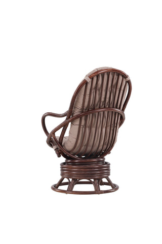 Venture Home Swing Loungestol Rotting - Mörk valnöt / Beige