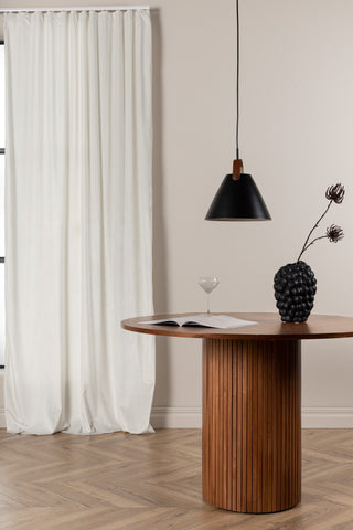 Venture Home Mary Gardin Polyester/sammet - Vit / - 250*135