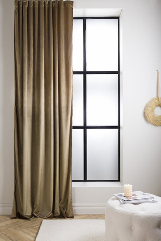 Venture Home Mary Gardin Polyester/sammet - Brun / - 250*135