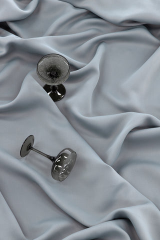 Venture Home Evelyn Gardin Polyester mörkläggning - Ljusgrå - 135*290 - Multitejp