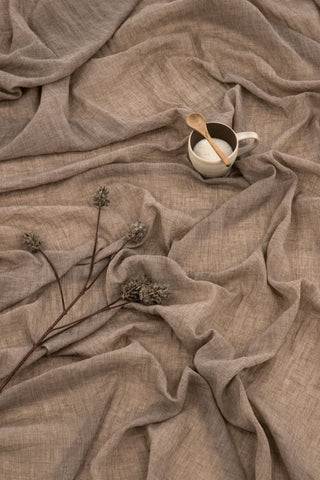Venture Home Elena Gardin Polyster/bomull - Brun / - 240*135