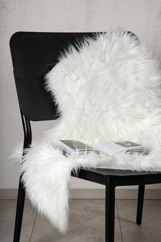 Venture Home Katy Sheepskin Polyester/fake mocka/Akryl - Vit - 60*90