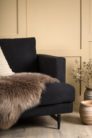 Venture Home Katy Sheepskin Polyester/fake mocka/Akryl - Brun / - 60*90