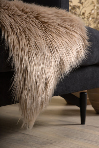 Venture Home Katy Sheepskin Polyester/fake mocka/Akryl - Brun / - 60*90