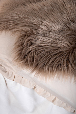 Venture Home Katy Sheepskin Polyester/fake mocka/Akryl - Brun / - 60*90