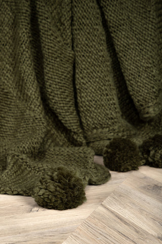 Venture Home Anny Throw Akryl - Grön / - 170*130