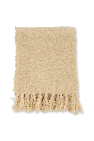 Venture Home Stanly Throw Polyester - Sand - 170*130