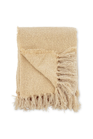 Venture Home Stanly Throw Polyester - Sand - 170*130
