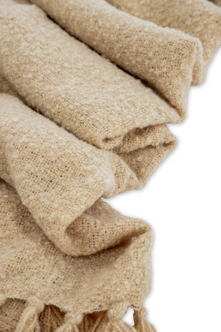 Venture Home Stanly Throw Polyester - Sand - 170*130