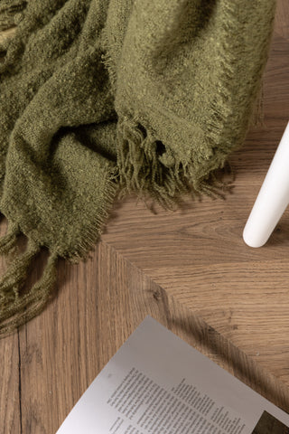 Venture Home Stanly Throw Polyester - Grön / - 170*130