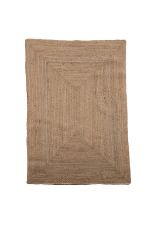 Venture Home Oliver 100% jute - 230*160- -Rektangulär-Naturlig mörk