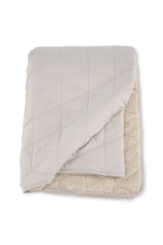 Venture Home Nilla Överkast Kraftigt borstad poly katjonisk/sherpa - Beige / - 250*150