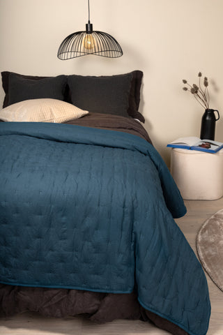 Venture Home Sally Överkast Microfiber - Blå / - 150*250