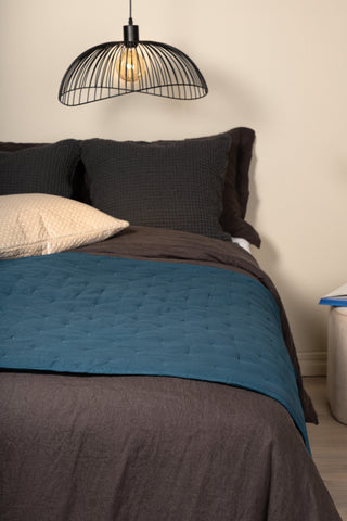 Venture Home Sally Överkast Microfiber - Blå / - 150*80