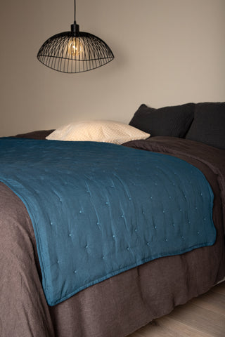 Venture Home Sally Överkast Microfiber - Blå / - 180*80