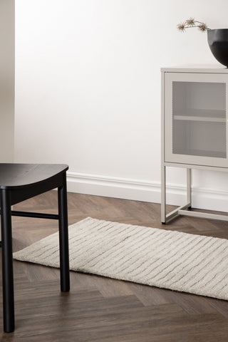 Venture Home Milton Ull/polyester/bomull - 200*70- -Rektangulär-Ljusgrå