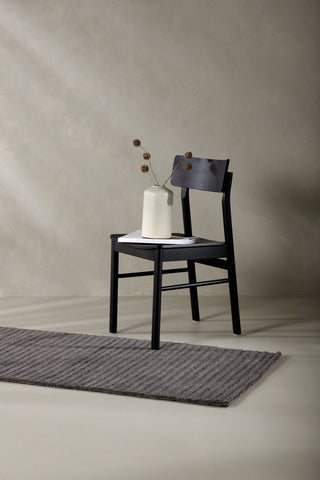 Venture Home Milton Ull/polyester/bomull - 200*70- -Rektangulär-Mörkgrå
