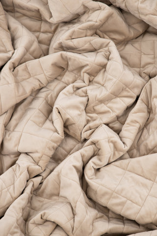 Venture Home Jilly Överkast Polyester/sammet/mikrofiber - Beige / - 260*260