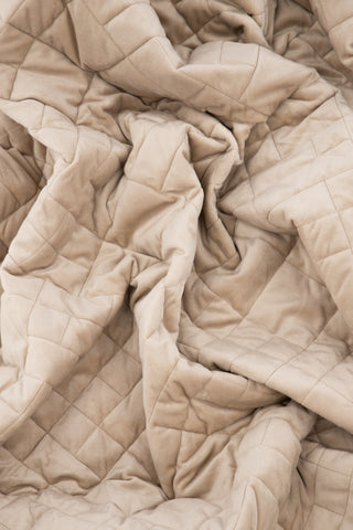 Venture Home Jilly Överkast Polyester/sammet/mikrofiber - Beige / - 260*260