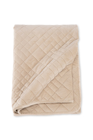 Venture Home Jilly Överkast Polyester/sammet/mikrofiber - Beige / - 150*80