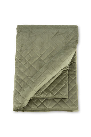 Venture Home Jilly Överkast Polyester/sammet/mikrofiber - Grön / - 180*80