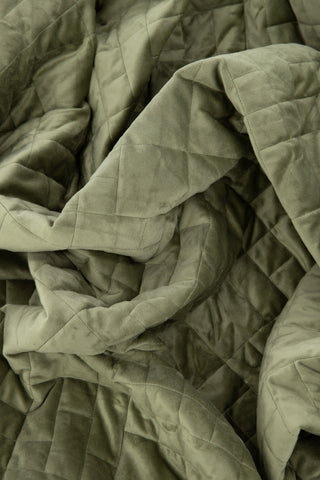 Venture Home Jilly Överkast Polyester/sammet/mikrofiber - Grön / - 180*80