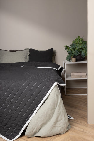 Venture Home Juni Överkast Microfiber - Antracit / - 150*250